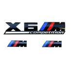 Set embleme X6M Competition Emblema M aripi si haion Stema Sigla BMW