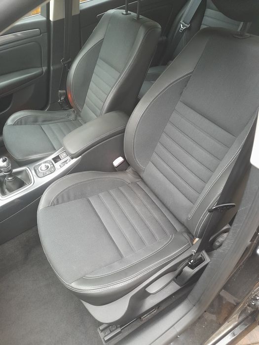 Interior Scaune Fata Banchete Spate Semi Piele Renault Laguna III 3