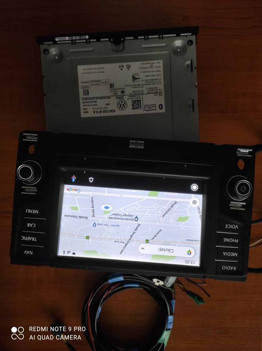 Navigatie unitate vw passat B8 golf7 Mib2 Carplay Android Auto