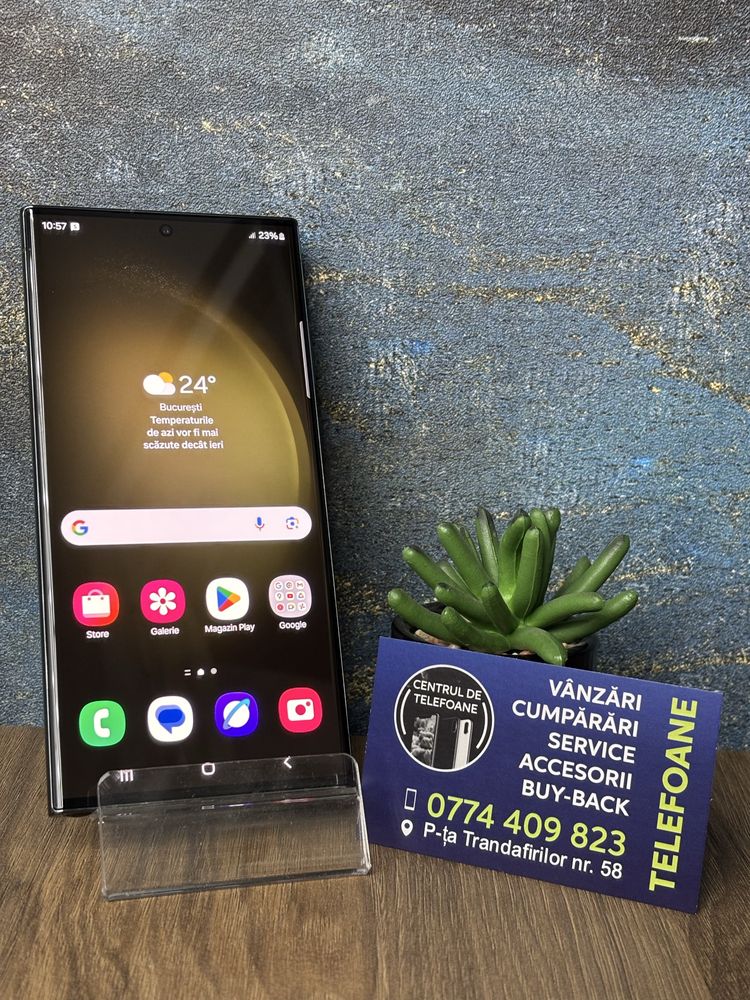 Samsung Galaxy S23 Ultra/512Gb/Garantie 2Ani Centrul de Telefoane/Rate