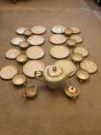 Serviciu cafea desert 8 persoane portelan eschenbach bavaria 27 piese