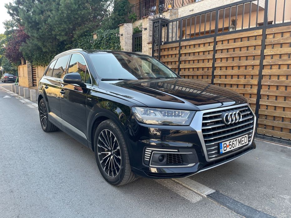 Audi Q7 AUDI Q7 e-tron. Diesel + electric. 430 CP si 1080 NM.