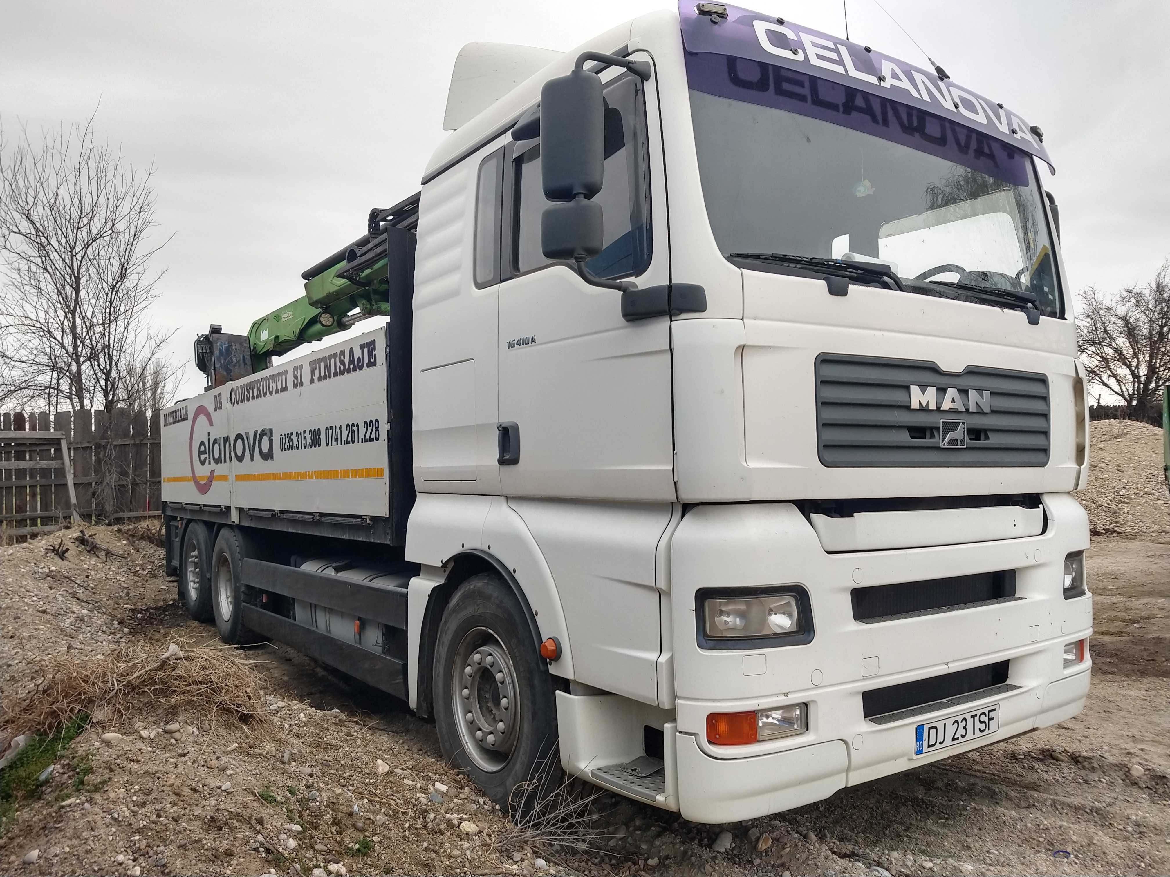 Camion cu macara, camion Man Schimb, variante