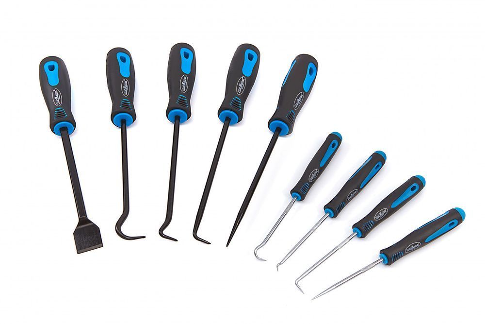 Set carlige extractoare garnituri 9 piese hbm