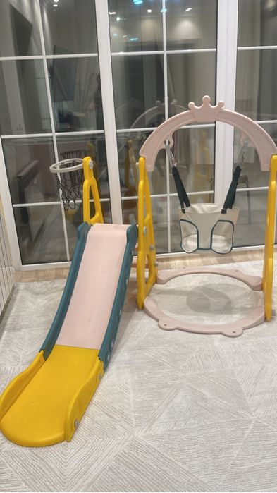 Качеля горка для кватиры