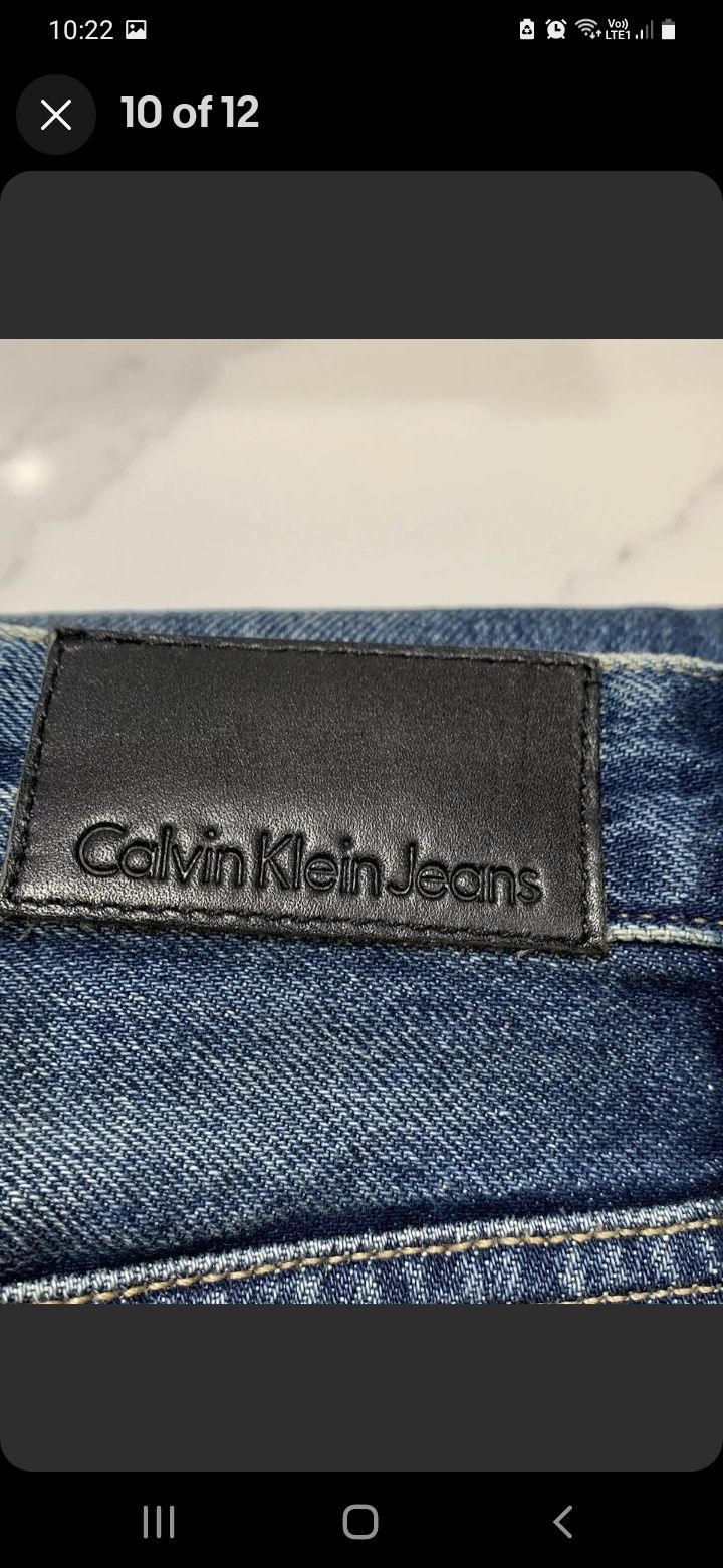 Calvin klein дамски дънки boyfriend slim fit 28 номер