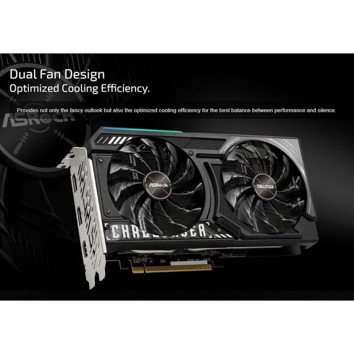 Graphics card ASRock RX9060XT CL 16GO GDDR6 RADEON RX 9060 XT 16 GB