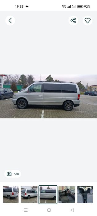 Mâner Mercedes vito w638