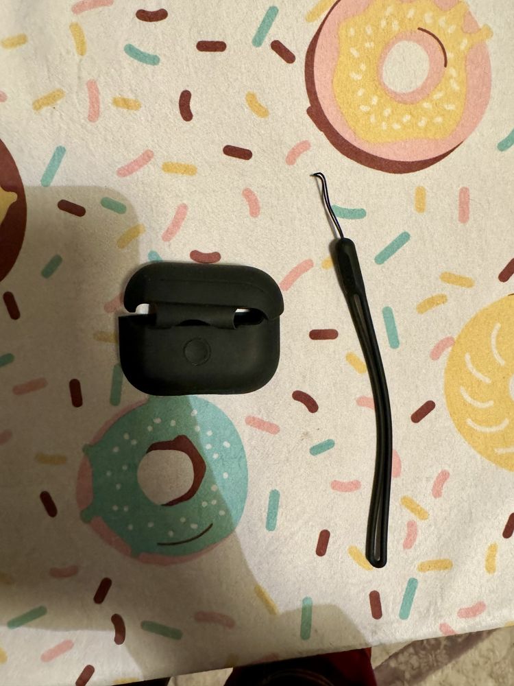 Husa silicon Airpods Pro 1/2 neagra