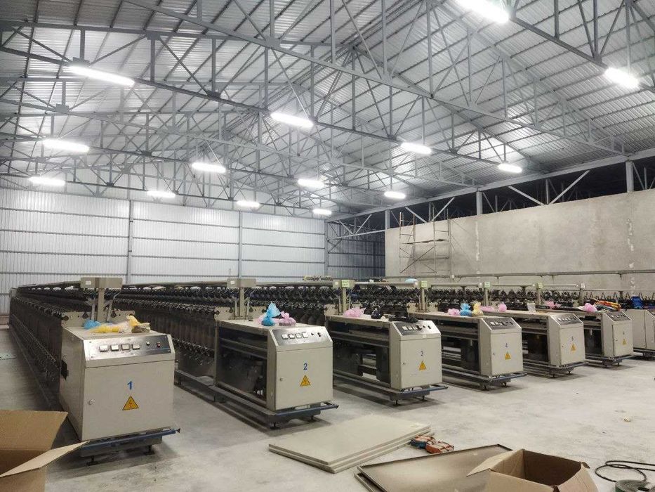 Текстильный станок. Крутильник + Трасительный станок