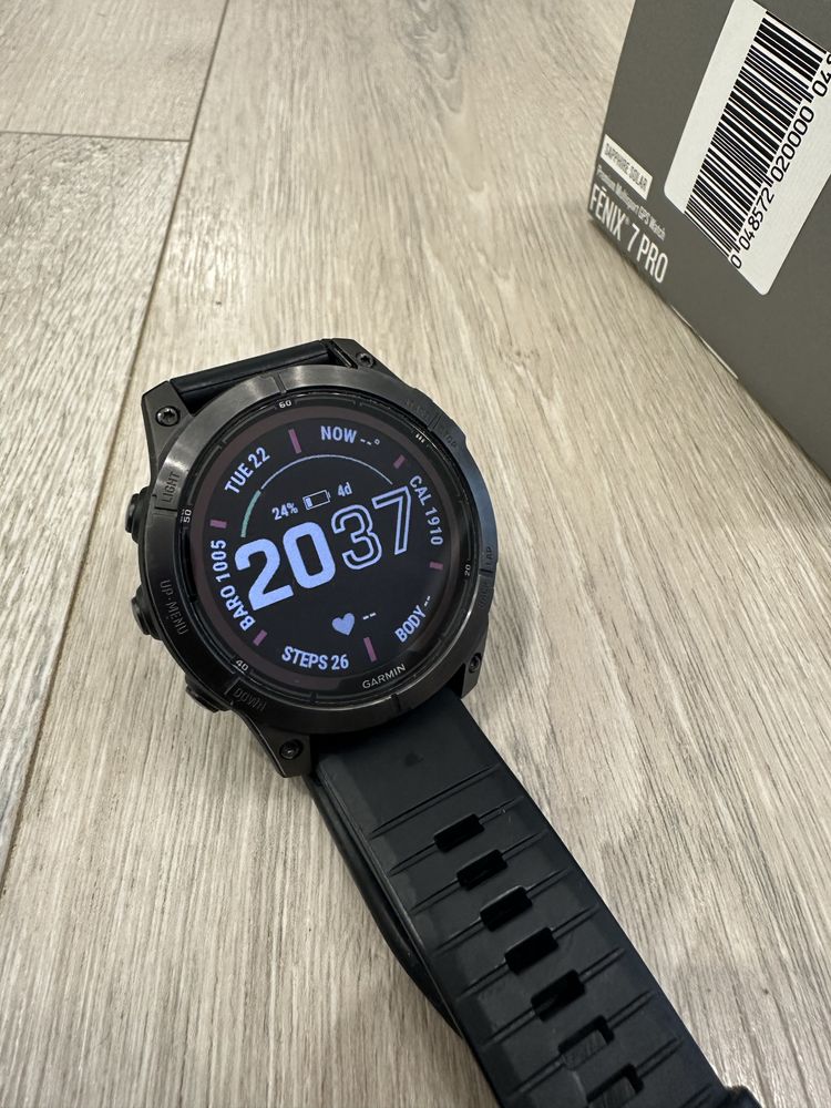 Garmin Fenix 7 Pro sapphire solar