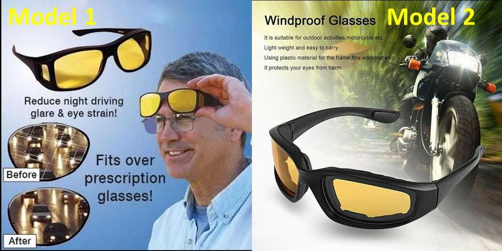 Ochelari de condus noaptea! Unisex!