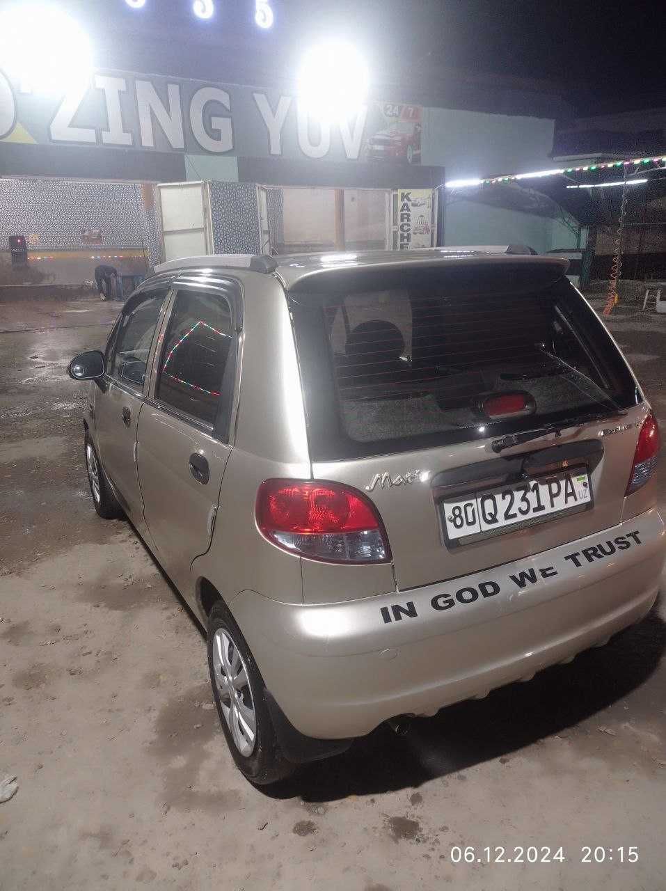 Автомобиль Matiz 2013