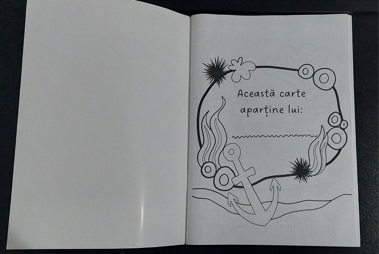 Carte de Colorat "Sand & Water"