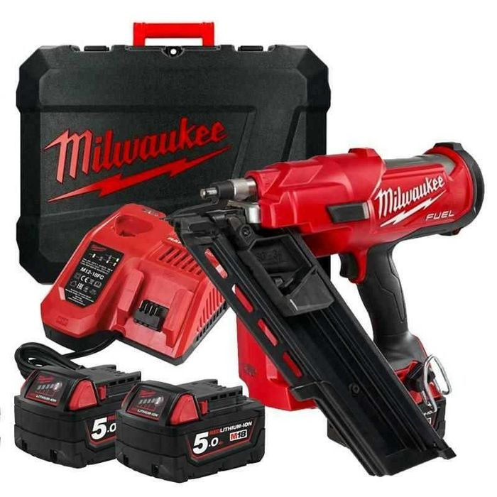 Milwaukee M18 FFN комплект Акумулаторен пистолет за пирони 50мм-90мм