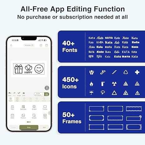 Imprimanta De Etichete Supvan E11 Cu 2  Role De Etichete