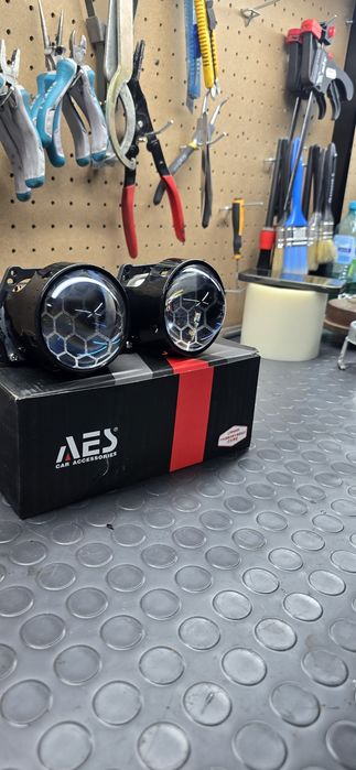 Лупи за вграждане AES S500 BI LED