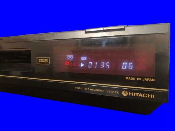 Цена - 75€. Video Hitachi VT-517E HQ - Japan + 50 Видеокасети VHS