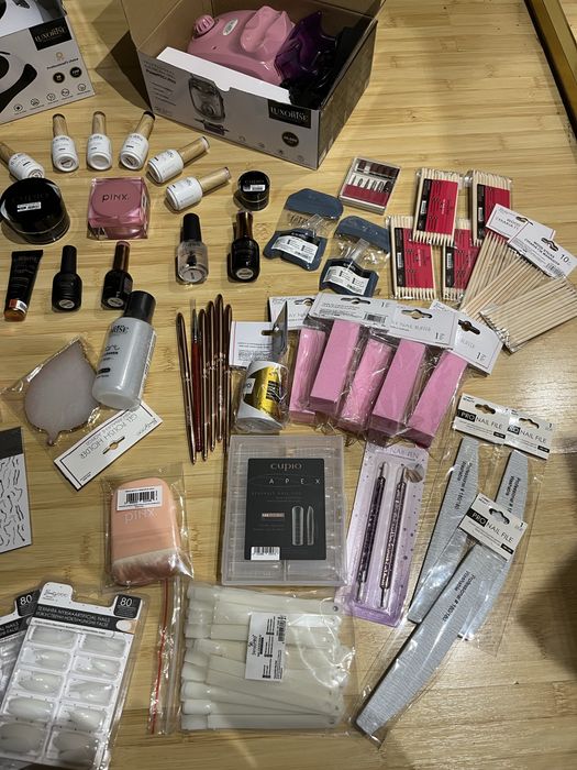 kit unghii gel complet pentru începători