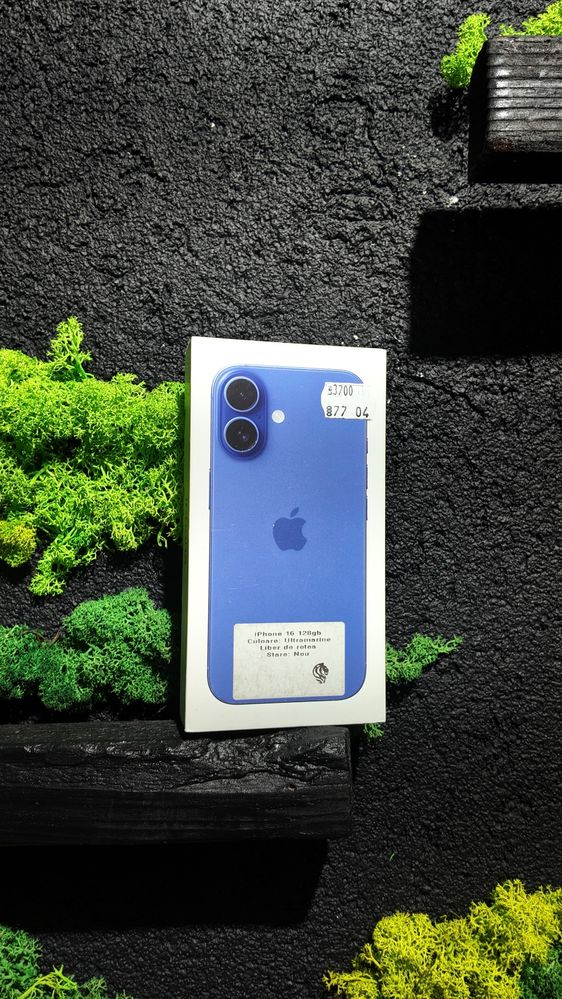 iPhone 16 128gb Ultramarine Neverlocked Nou Sigilat/Fact+Garantie