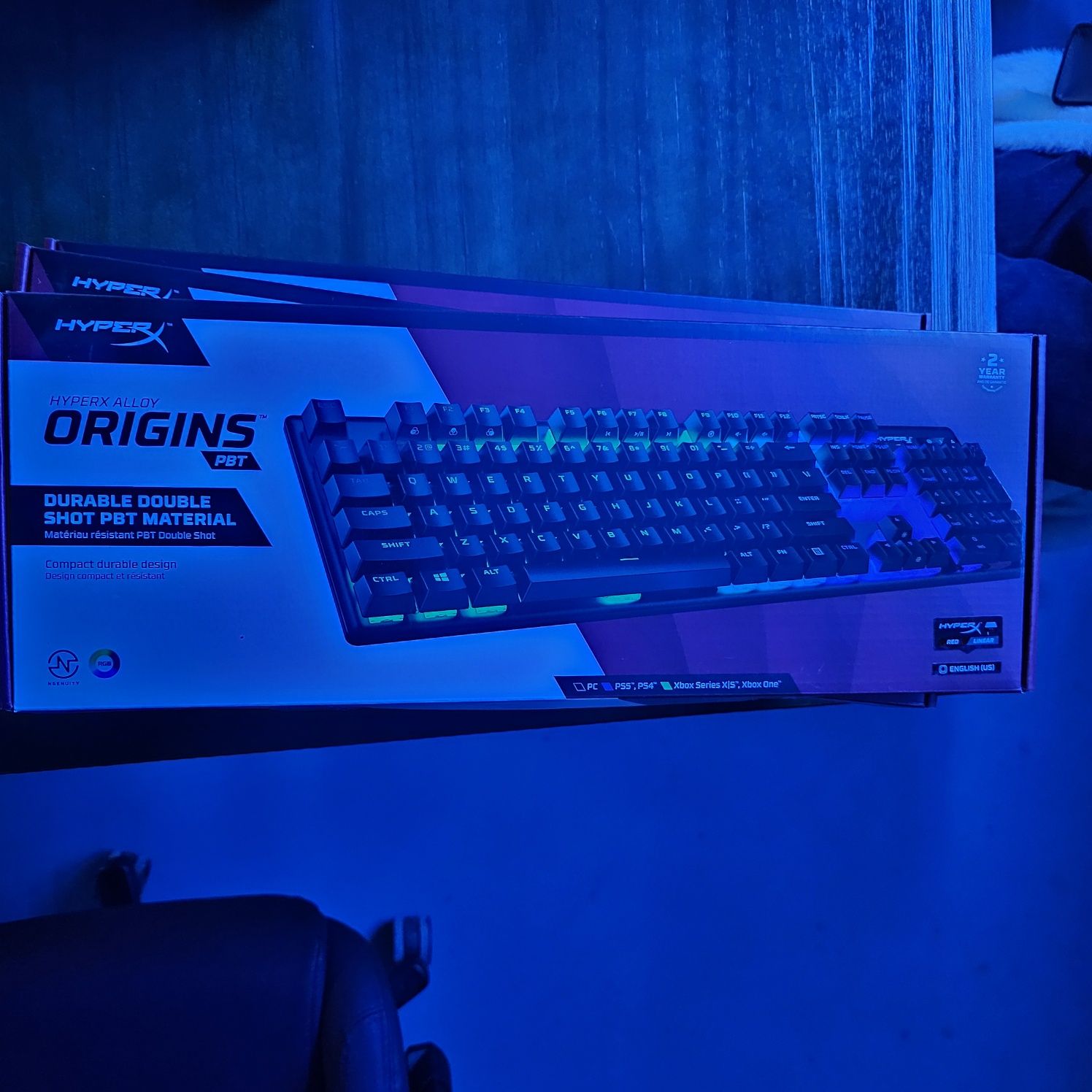 Клавиатура HyperX Alloy Origins черный