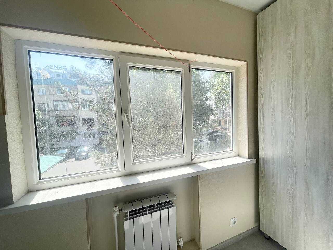Сдается в аренду на ул.Айбек квартира  под офис  42 м.кв .
