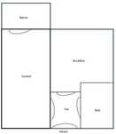 Apartament cu 1 cameră decomandat