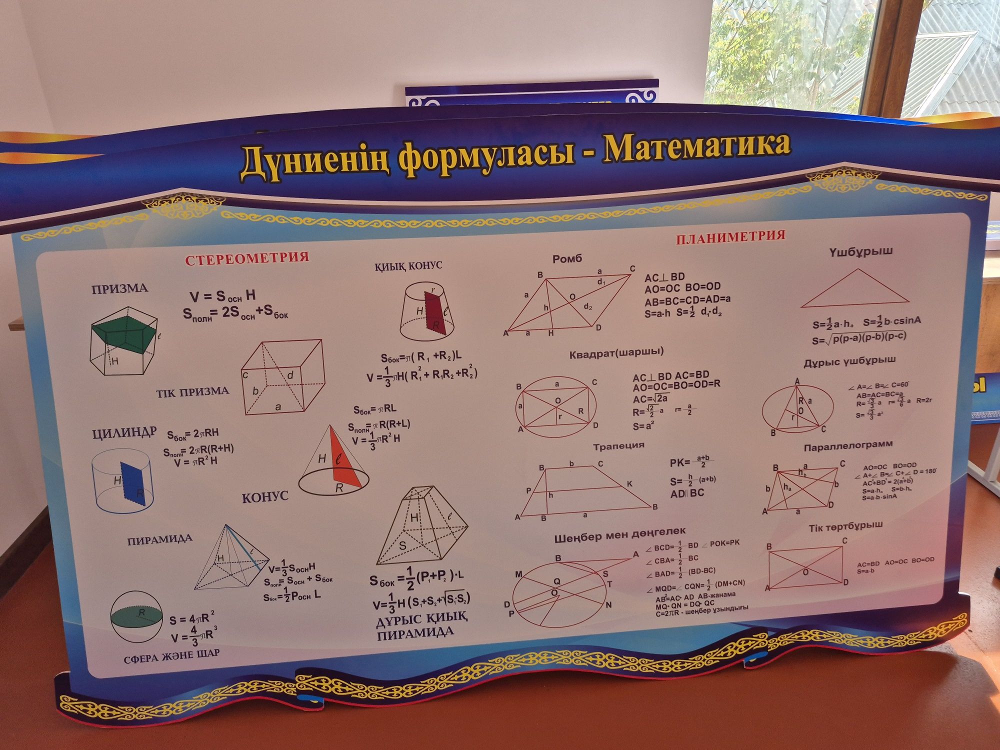 Кабинеттері безендіру оформление