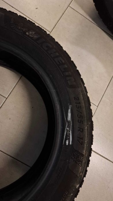 2бр.зимни гуми Michelin Alpin 215 55 17