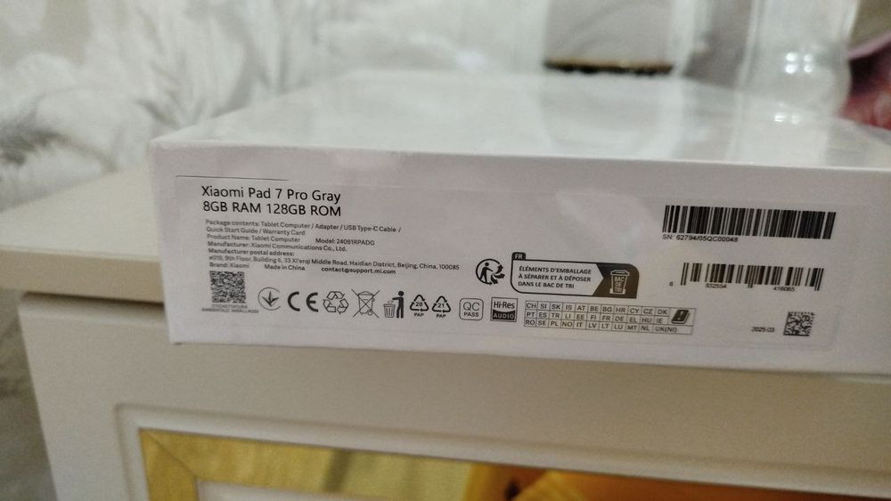 Xiaomi pad 7 pro 8/128 gb