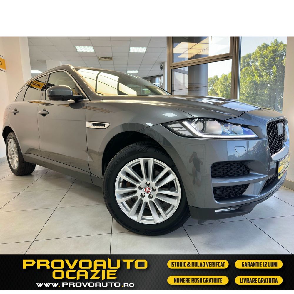 Jaguar F-Pace Suv 2020 Chequered Flag AWD-Panoramic-Virtual Cockpit 4K