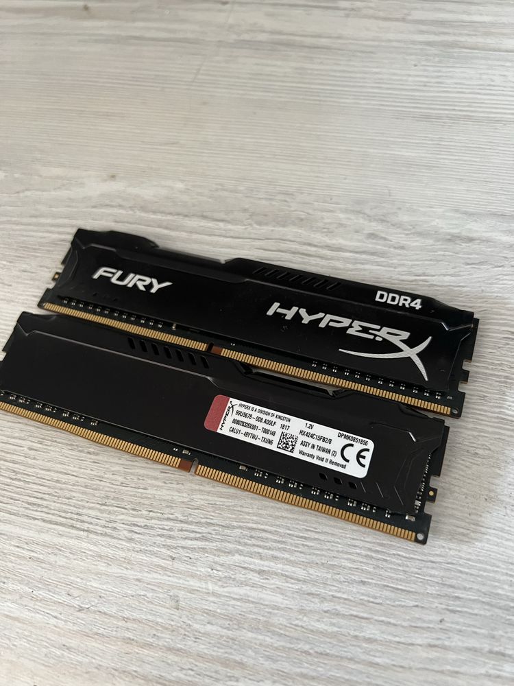 Hyper X Fury DDR4 2x8Gb