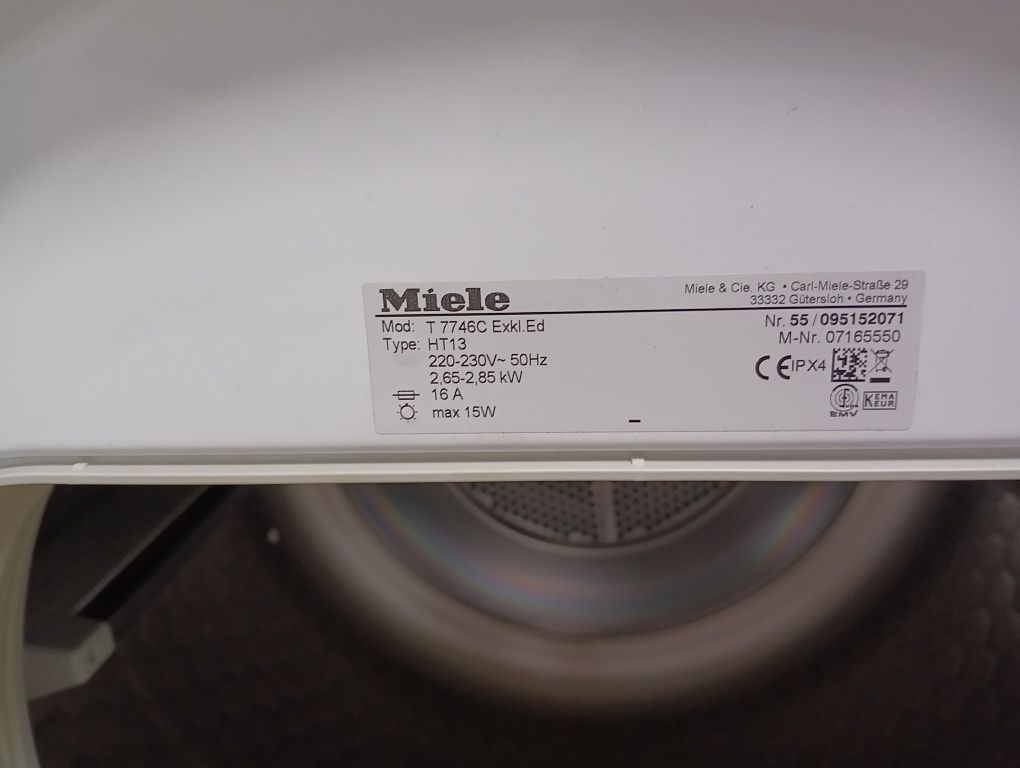 Комплект пералня и сушилня Миеле Miele W1900 A+++7кг 2 години гаранция