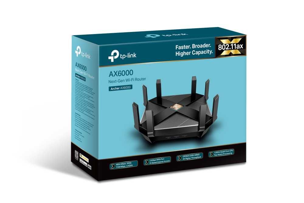 Роутер (Router) TP-Link AX6000 Dual Band Wireless Gigabit Router