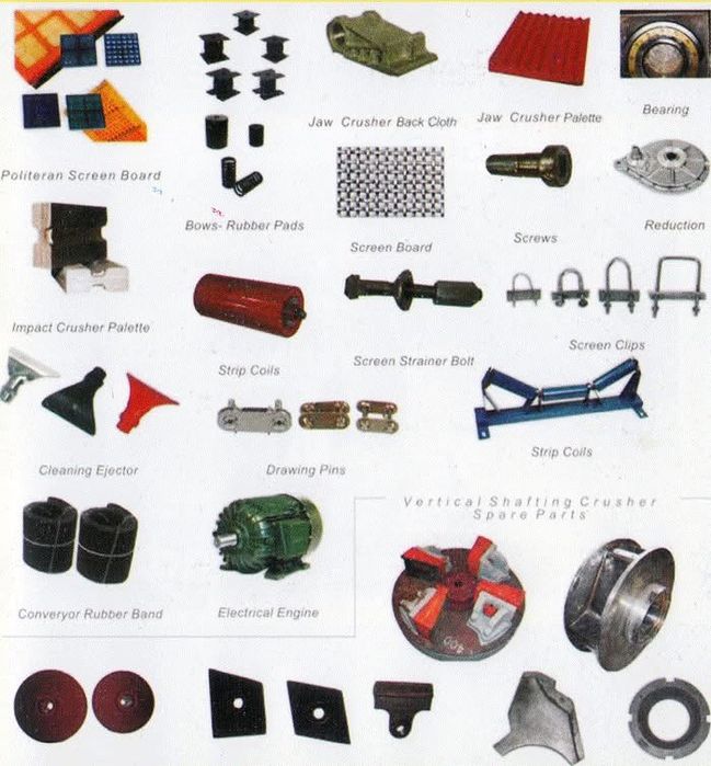 Piese balastiera statie de sortare cariera