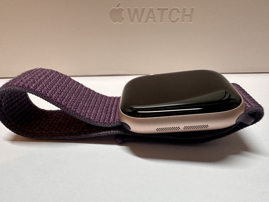 Apple watch series 10 42 mm rose gold + plum sl GPS