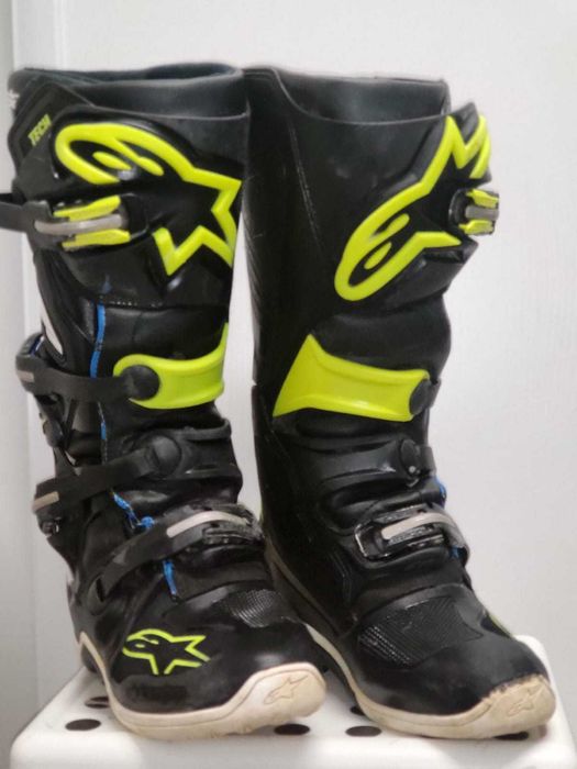 Cizme MX/Enduro Alpinestars Tech 7 Yellow/Black [42]