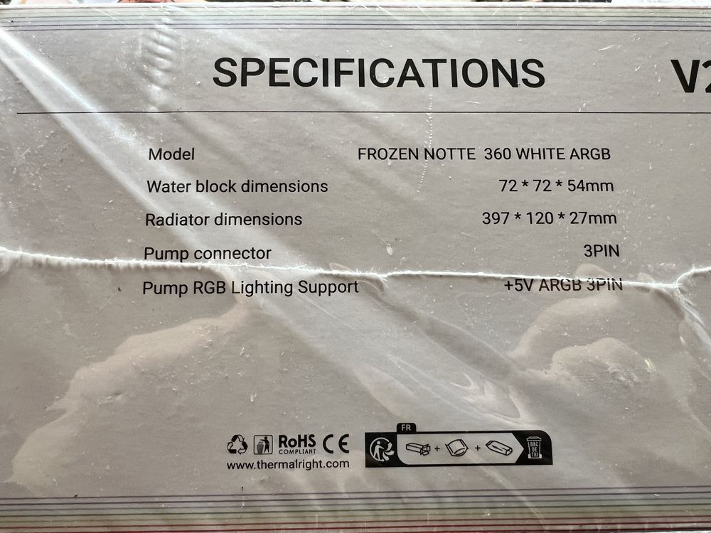 Продава се Thermalright Frozen Notte 360
