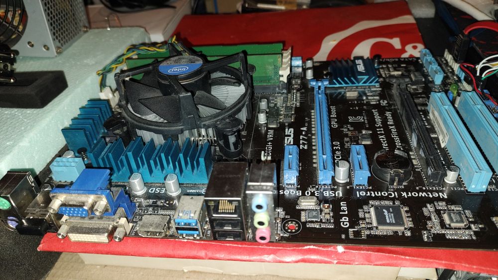Kit Intel I5 3570k+placă de bază+Rami