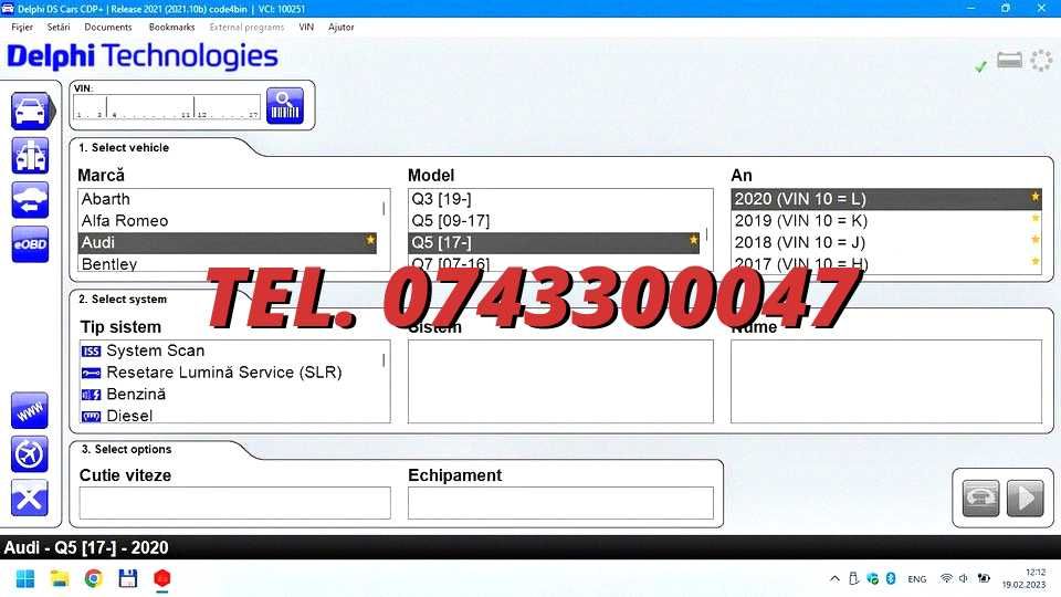 Kit Soft Instalare Diagnoza Auto Autocom  Delphi 2021 Ultimul Update