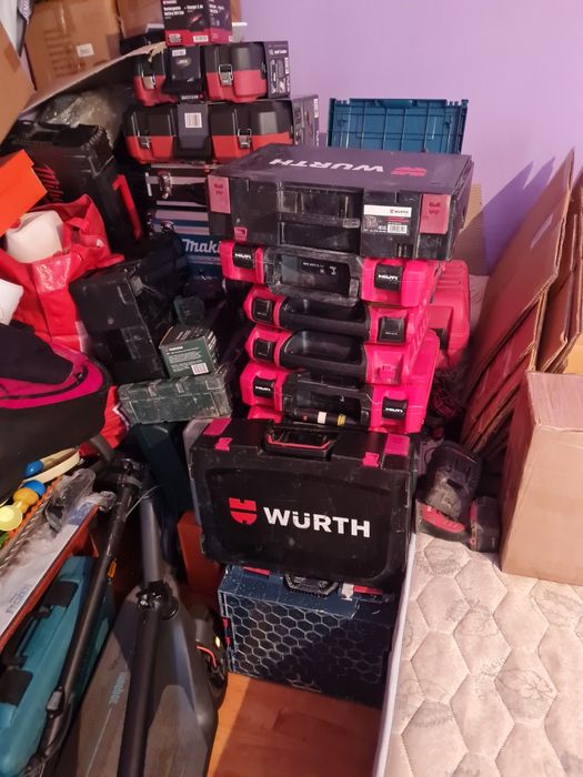 Scule profesionale originale marca DEWALT,MAKITA,METABO,WÜRTH,HILTI...