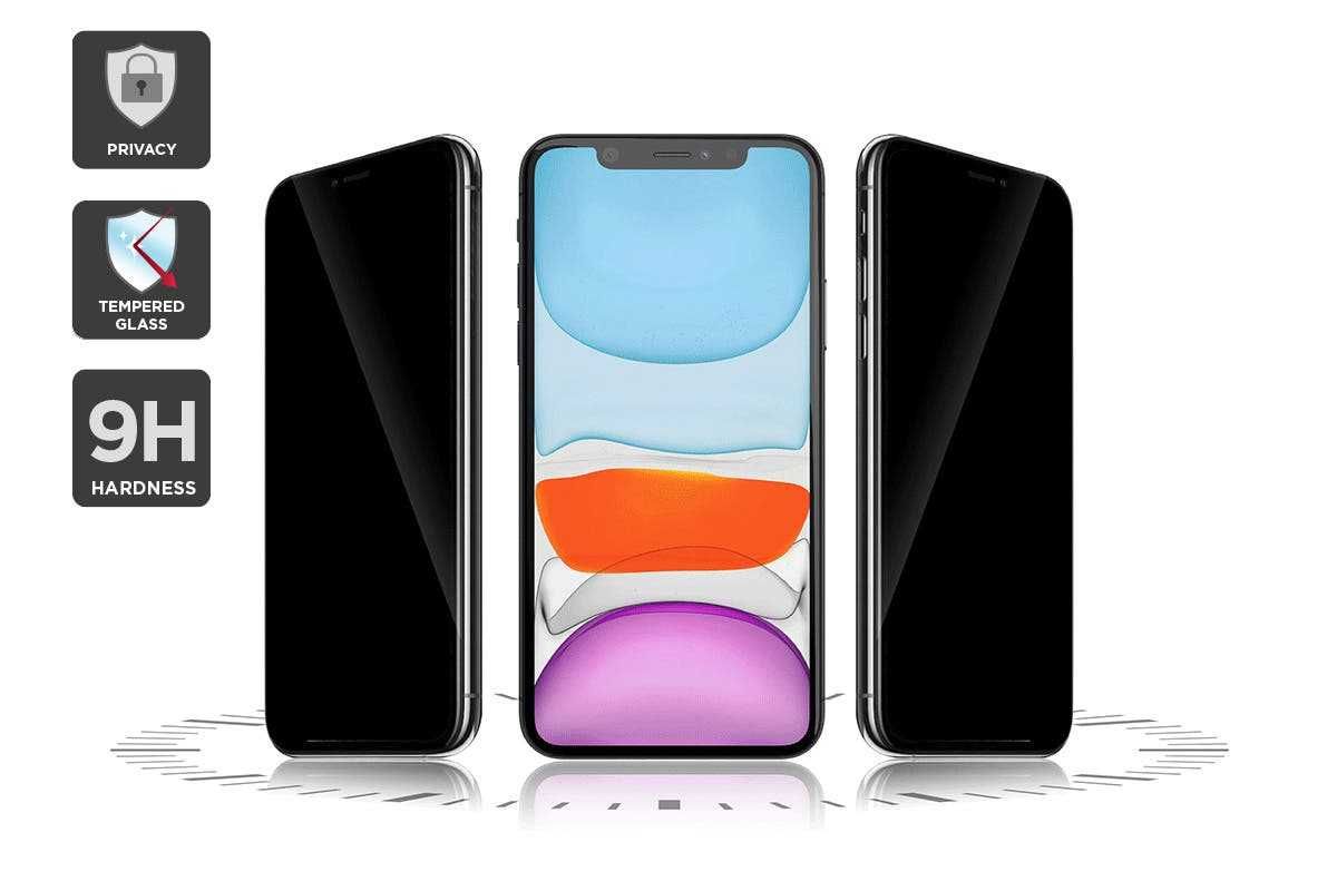 Folie privacy APPLE iPhone X XS 11 Pro Max XR 12 mini 13 mini 14 Plus