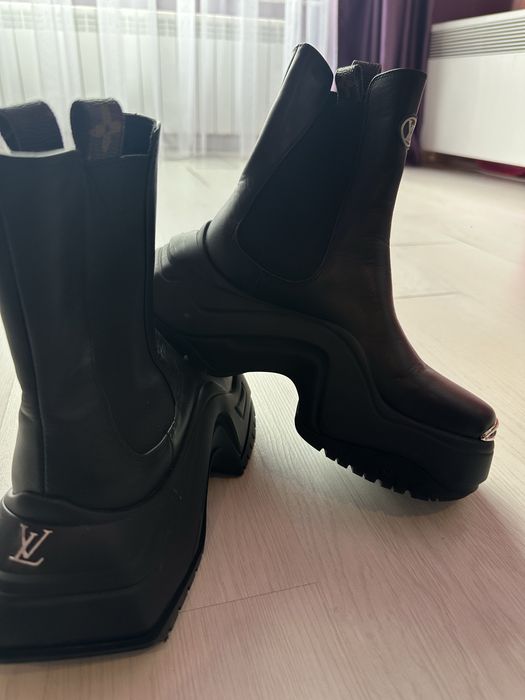 Боти LV естествена кожа