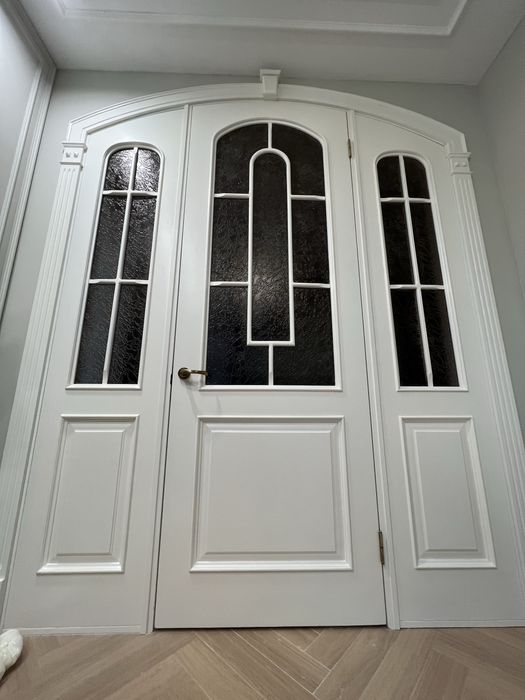 Реставрация дверей и лестниц покраска смена цвета