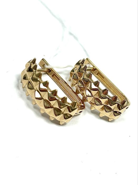 Золотые серьги 585 пробы