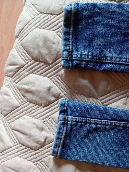 Pantaloni C&A se jeanși dublați 110 și 116 baieti