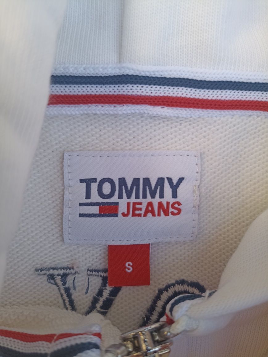 Bluza Tommy Jeans Timeless crop top