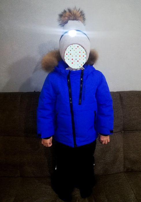 Продам детский зимний комбинезон для мальчика 92 размер