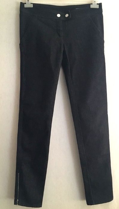 ALEXANDER MCQUEEN Superbi Pantaloni Denim Jeans Conici Navy Original