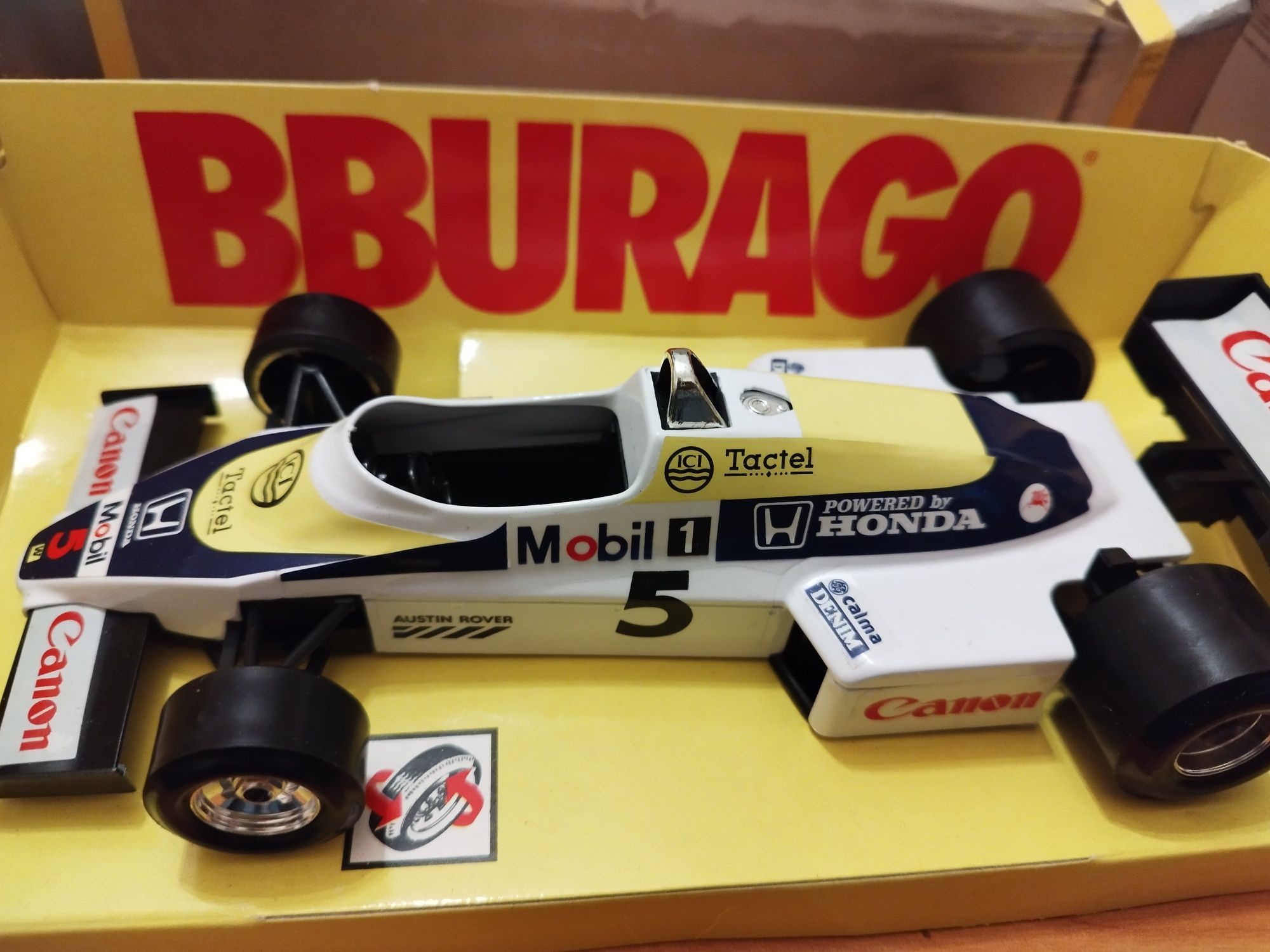 F1 Williams FW08C, macheta Bburago 1:24